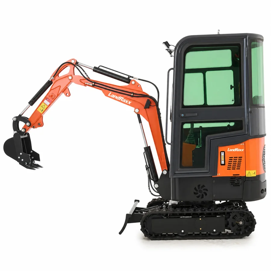 LandRaxx Enclosed Cab Excavator — view 10