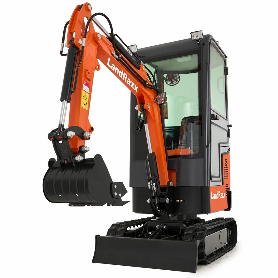 LandRaxx Enclosed Cab Excavator — view 11