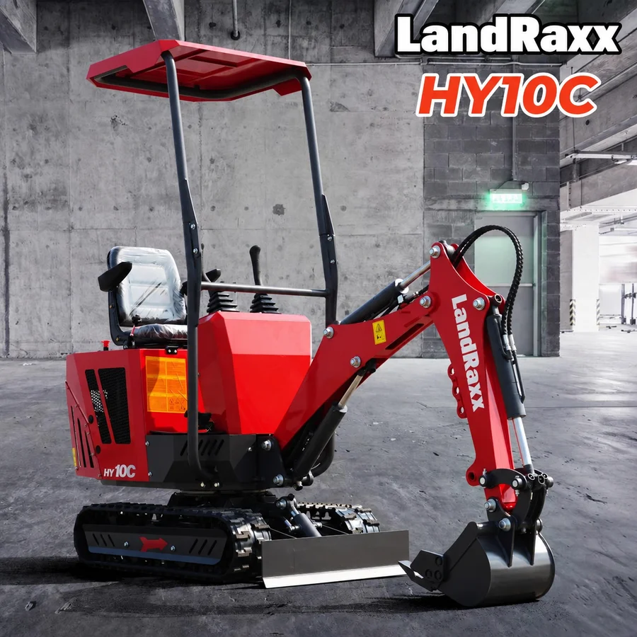 LandRaxx HY10C Mini Excavator — view 7