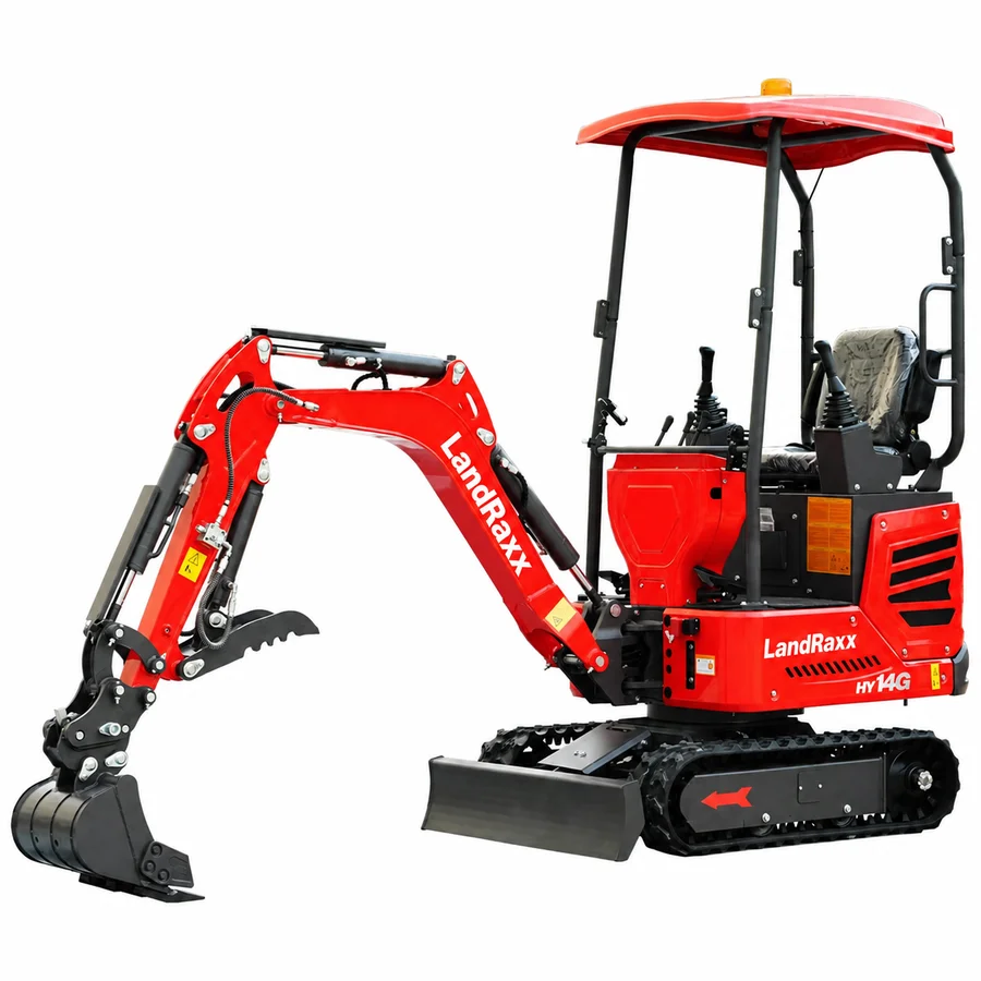 LandRaxx mini excavator