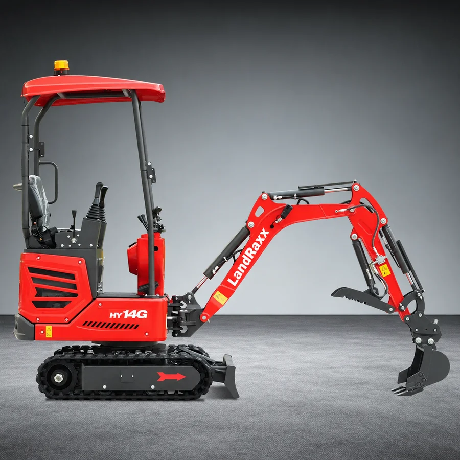 LandRaxx HY14G Mini Excavator — view 4