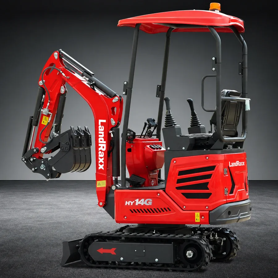 LandRaxx HY14G Mini Excavator — view 6