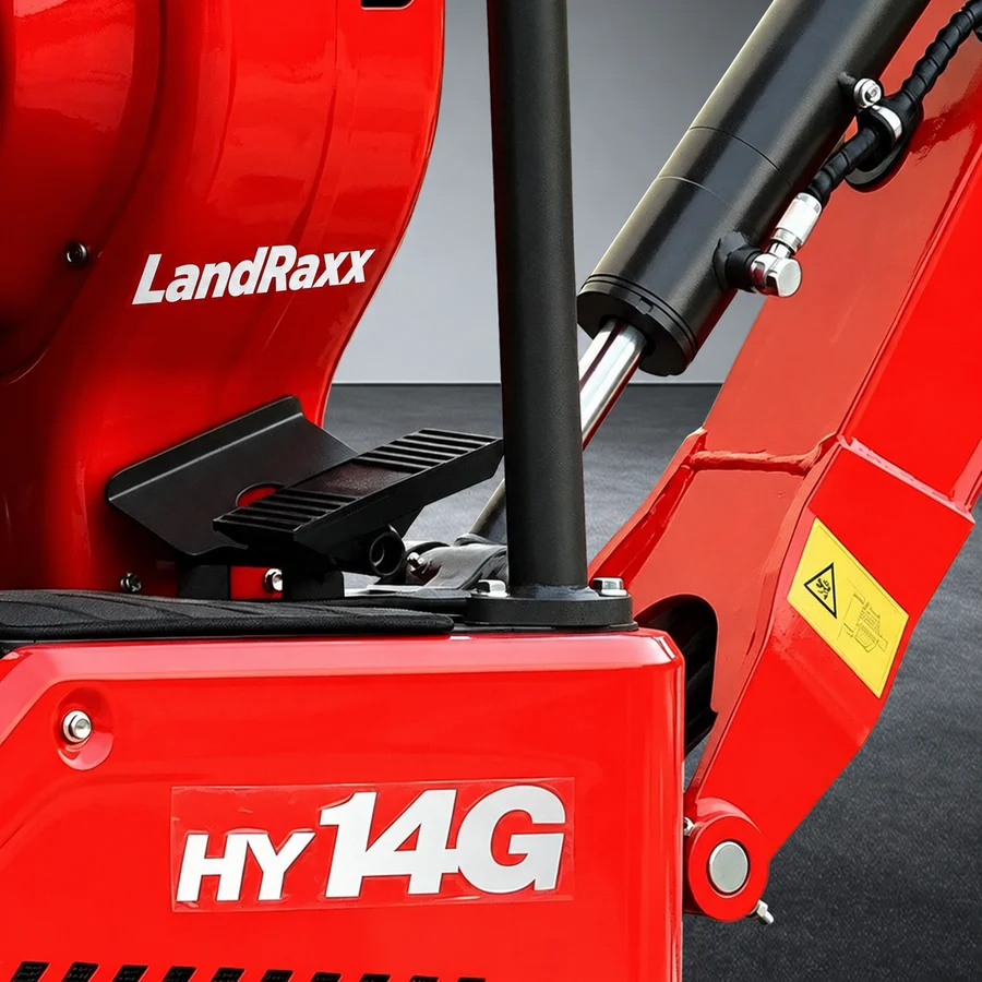 LandRaxx HY14G Mini Excavator — view 9