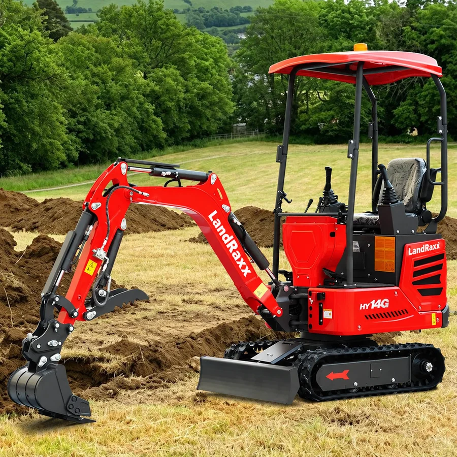 LandRaxx HY14G Mini Excavator — view 21